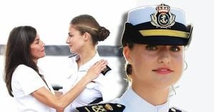 Princess Leonor Arrives In Colombia During Training Voyage