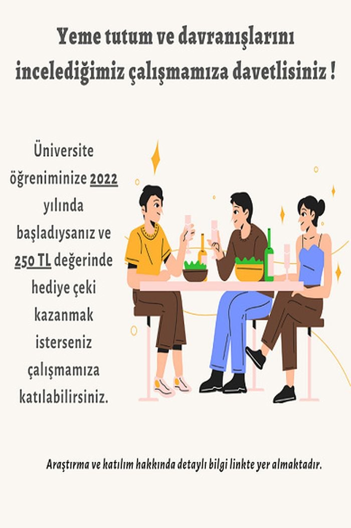 Üniversite Eğitiminin İlk Yılındaki Öğrencilerde Yeme Tutum ve Davranışları