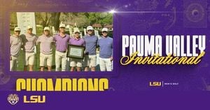 LSU Men’s Golf Team Clinches Pauma Valley Invitational Victory