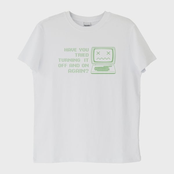 "Turn It Off and On Programmer" T-Shirt
