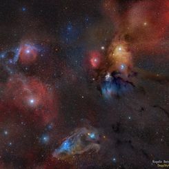  Rho Ophiuchi Wide Field 