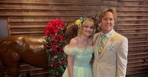 Dannielynn Birkhead Honors Mom At Kentucky Derby