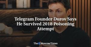 Telegram Founder Pavel Durov Claims 2018 Poisoning
