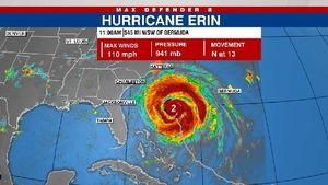 Hurricane Erin Threatens East Coast With Dangerous Surf