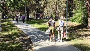 Russians Prepare For Long Weekend Amid Victory Day Celebrations