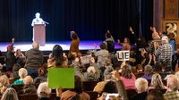 Hageman Doesn’t Back Down As Hostile Crowd Curses Her At Unruly Laramie Town Hall