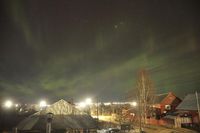 Жители Кудымкара этой ночью наблюдают Северное сияние | Парма-Новости