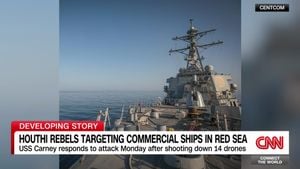 Houthi Rebels Strike US Navy Warships