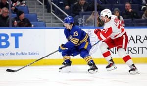 Sabres And Red Wings Clash: Dramatic Showdown Ends Narrowly