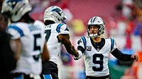 Panthers' playoff drought ends as Falcons prevail