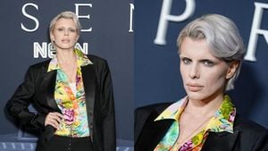 Julia Fox Dazzles At Premiere Of 'Presence' With Bold New Looks