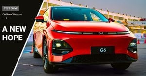 XPeng G6 Electric Vehicle Officially Debuts