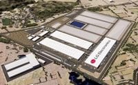 LG begins construction on $600M plant in southeastern India