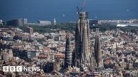 Barcelona's Sagrada Familia basilica becomes world's tallest church