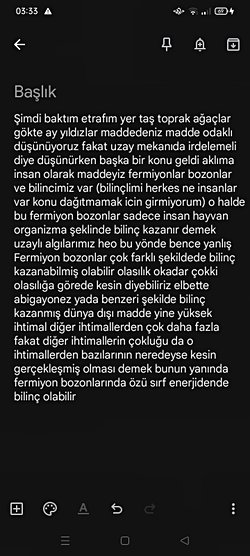 Dünya dışı bilinç nasıl olabilir?