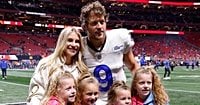 Kelly and Matthew Stafford Walk Red Carpet With 4 Daughters at NFL Honors