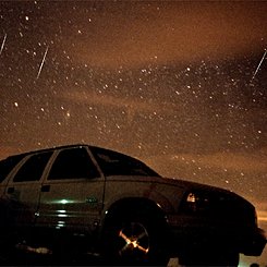 Leonids From the Road