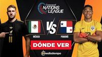 ¿A qué hora juega México vs Panamá HOY? Horario y canal Nations League