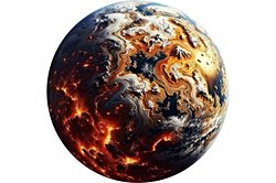 Jeologlar, 4,5 Milyar Yıllık “Proto Dünya”ya Ait İlk Kanıtları Ortaya Çıkardı.