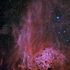 AE Aurigae and the Flaming Star Nebula