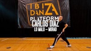 Choreographer Carlos Diaz Gandia Goes Viral At Sanremo 2025