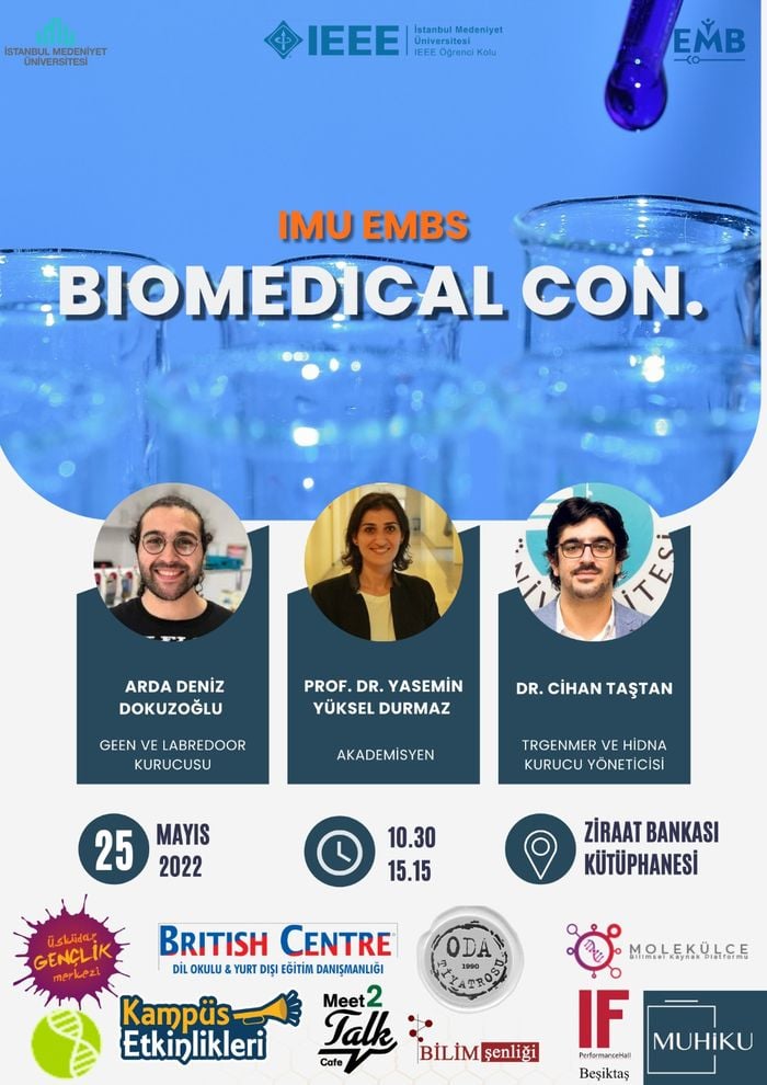 İMÜ EMBS Biyomedikal Konferansı