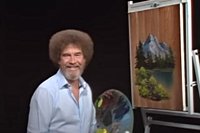 Bob Ross Paintings Hit the Auction Block for PBS