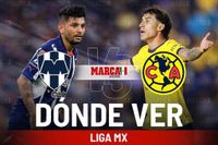 Monterrey vs América transmisión: dónde ver hoy, a qué hora juega Rayados, alineaciones y pronóstico Liga MX 2025