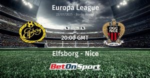 Elfsborg Set To Face Nice In Crucial Europa League Clash