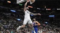 Mamukelashvili makes NBA history with 34 points in 19 minutes to fuel Spurs' 120-105 win over Knicks