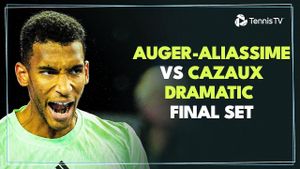 Felix Auger-Aliassime Faces Arthur Cazaux At Open Occitanie