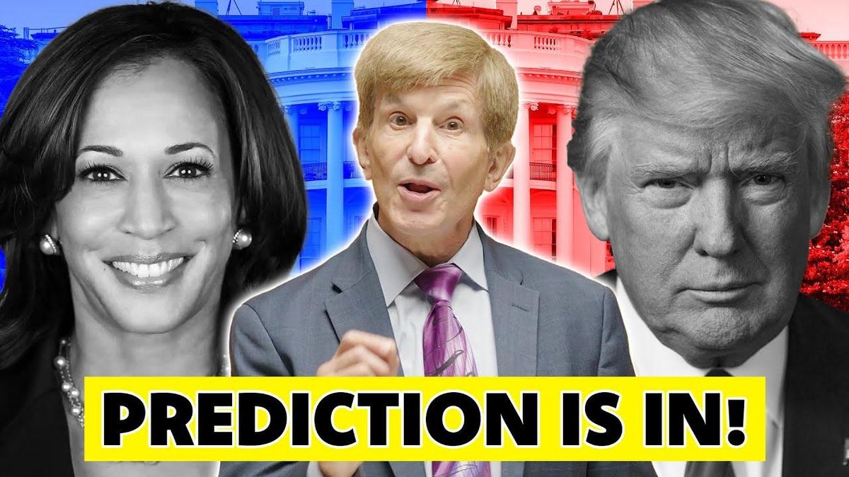 Allan Lichtman Predicts Kamala Harris Will Win 2024 Election The