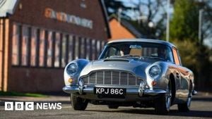 James Bond Aston Martin Restored After Decades Of Neglect