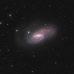 Spiral Galaxy M66