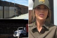 Southern border wall will be painted black to make it ‘even harder for people to climb’: DHS Secretary Kristi Noem