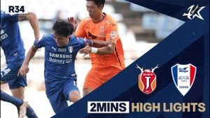 Suwon Samsung Bluewings Triumph Over Daegu FC