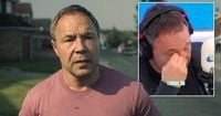 Adolescence star Stephen Graham breaks down in tears during live interview