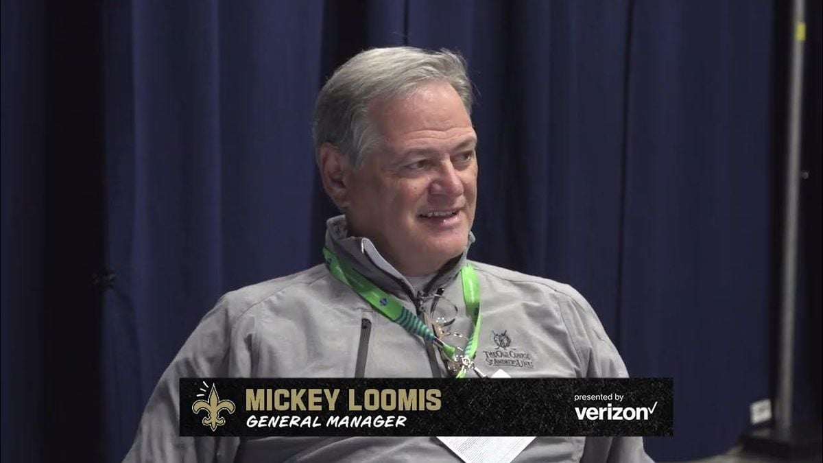 Mickey Loomis is under pressure as the Saints struggle