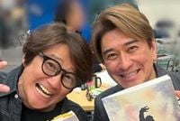 近藤真彦、先輩・川崎麻世とのツーショット公開！「本当の昔からの友達！」 | スポーツブル (スポブル)