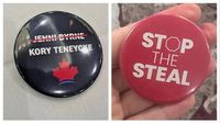 Liberal staffers responsible for planting phoney buttons have been reassigned, Carney says