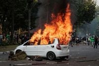 Thousands protest in Indonesia as military deployed in capital