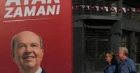 Turkish Cypriots vote in an election seen as a choice on deeper Turkey ties or closer EU relations