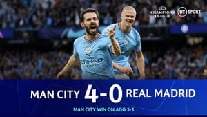 Manchester City And Real Madrid Clash Live On SBT