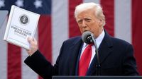 IMF warns of economic impacts of Trump's tariffs. And, Pope Francis lies in state