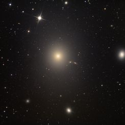 M87: Elliptical Galaxy with Jet