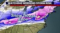 Winter Storm Watch Saturday into Monday as heavy snow threat builds in DC region