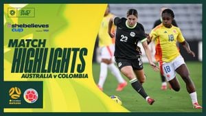 Australia Battles Colombia For SheBelieves Cup Glory