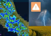 Meteo: violenti temporali con grandine e colpi di vento imminenti, nuova allerta meteo della Protezione Civile
