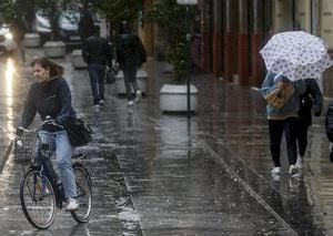 Severe Weather Alerts Issued Across Spain For May 8