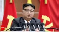 North Korea: Kim oversees 'new' missile test — state media - Times of India